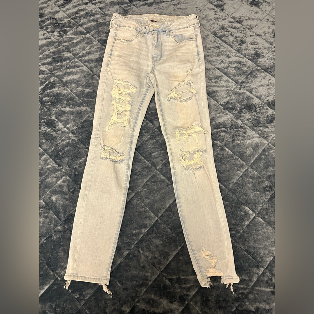 American Eagle Distressed Jeggings